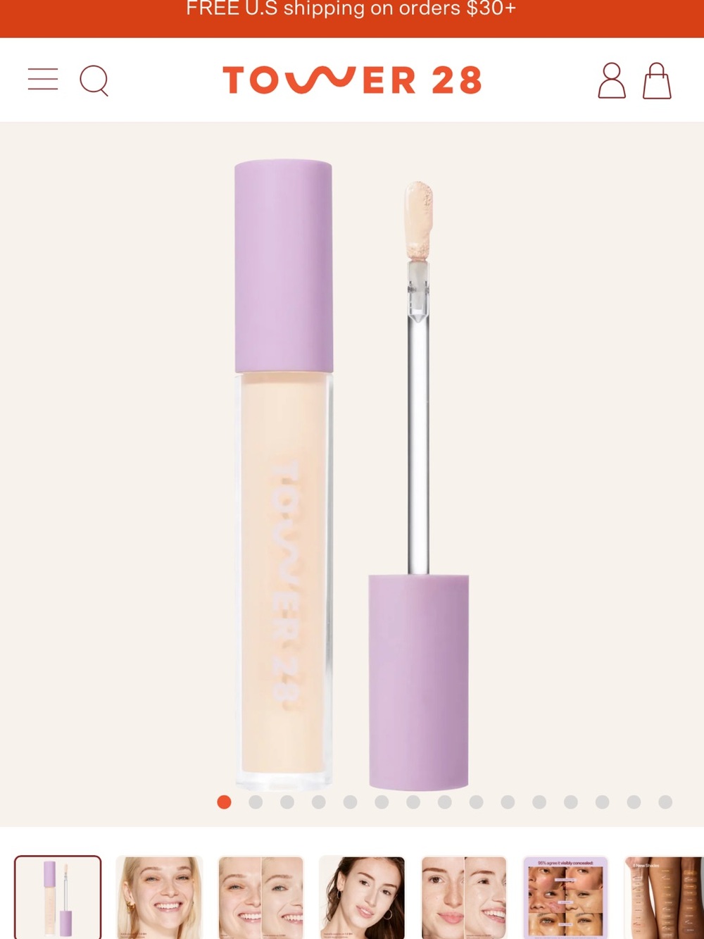 Tower 28 Swipe Serum Concealer